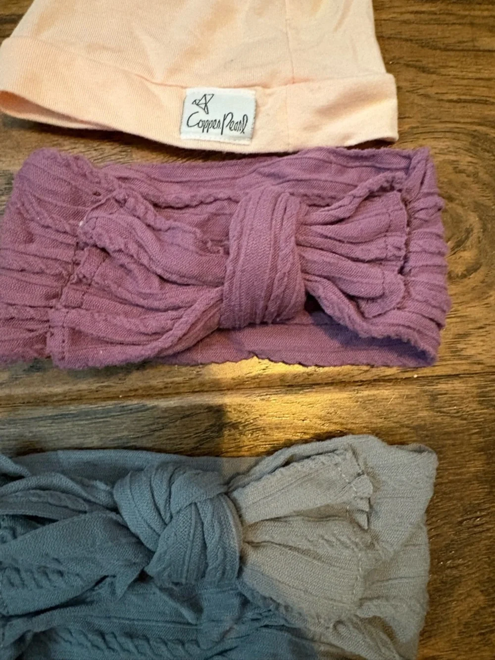 Assorted Kids Headband & Beanie Set — Pink Beanie with Mix of Colorful Headbands